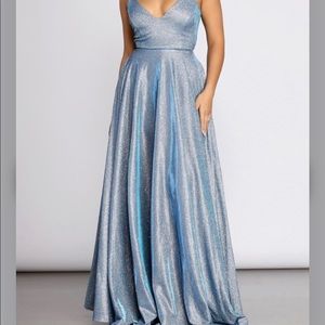‼️SOLD‼️Glitter gown dress